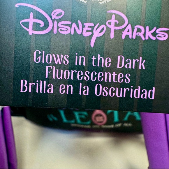 NWT. Loungefly Disney\'s The Haunted Mansion Madame Leota Mini Backpack glows main image 6